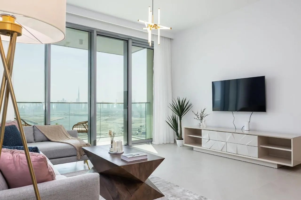 Apartment With Burj Khalifa And Water View In Creek Harbour Dubai United Arab Emirates